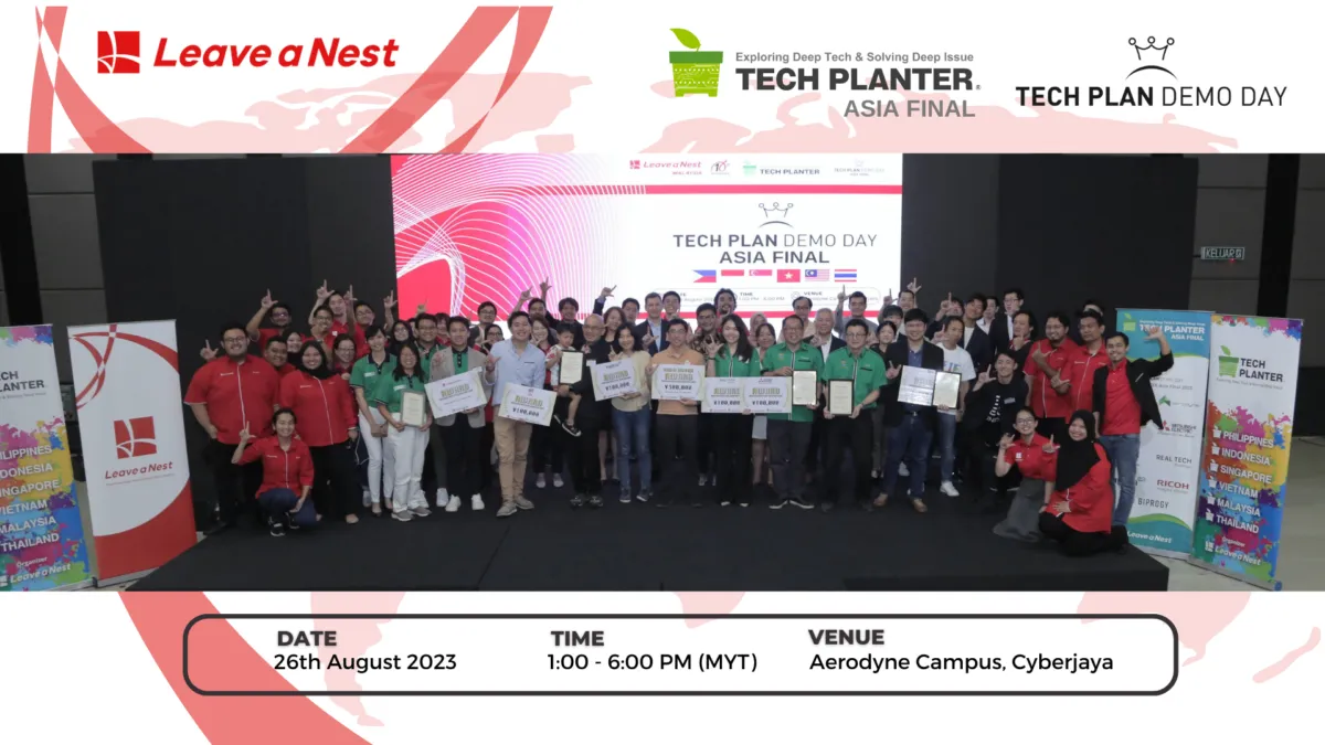 TECH PLANTER Asia Finalの集合写真